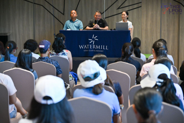 Watermill Golf Club amp Resort nbsp 14 คน ผู้คนกำลังอ่านหนังสือ และ ข้อความพูดว่า WATERMILL COLFCLUB COIFCLUB RESORT GOIF RESORT เหลืออีก 17 รายการ
