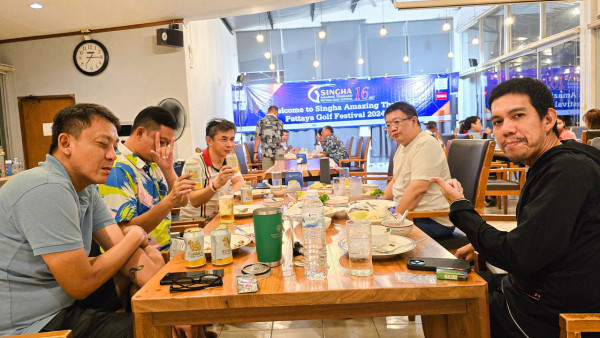 สนามกอล์ฟ กบินทร์บุรี สปอร์ตคลับ Kbsc nbsp 6 คน ซูชิ ตาราง และ ข้อความพูดว่า SINGHA SINCHA16 16 alcome Singha Amazing Pattaya Golf PattayaGolfPestival2024 Fe Festival 2024 s mA
