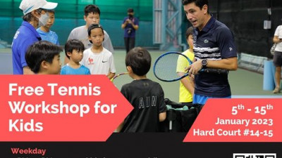 :: SPORTS NEWS :: FREE TENNIS WORKSHOP FOR KIDS
