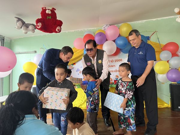 Thai Country Club 6 people child people standing balloon and indoor
