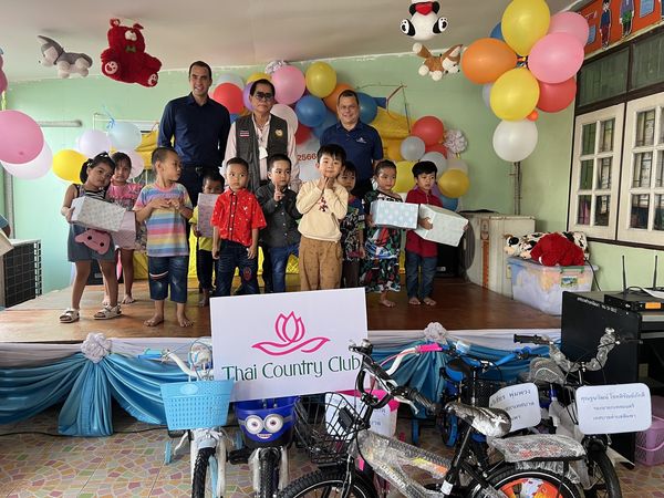 Thai Country Club 8 people child people standing balloon and indoor