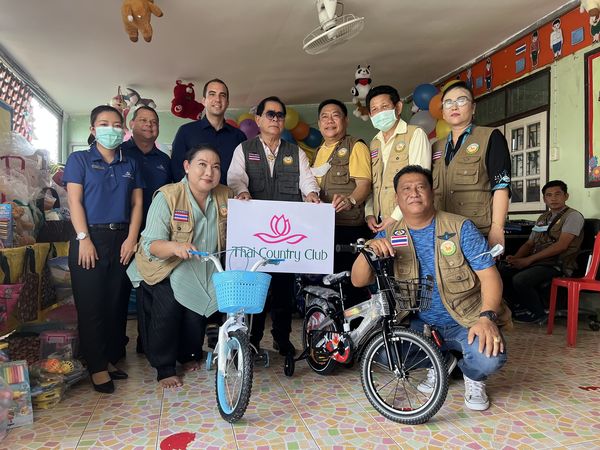 Thai Country Club 9 people people standing bicycle and Thai Country Club