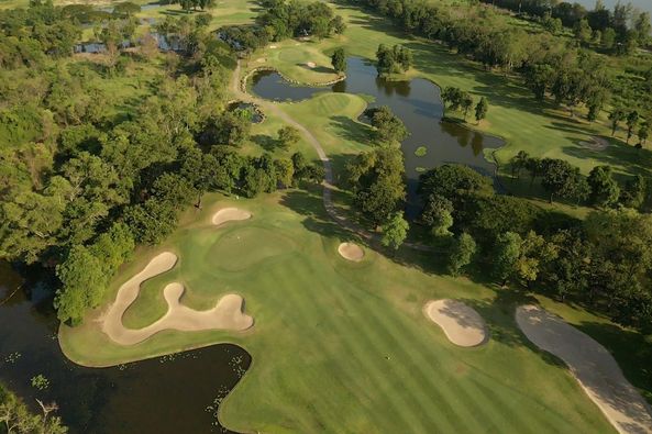 Lam Luk Ka Country Club golf course grass and nature