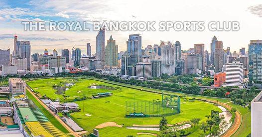 The Royal Bangkok Sports Club skyscraper and text