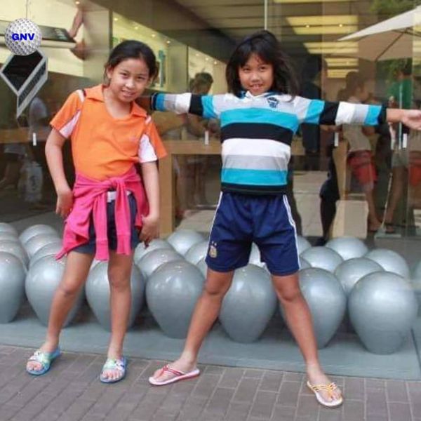 Krungthep Kreetha 2 people child people standing and GNV