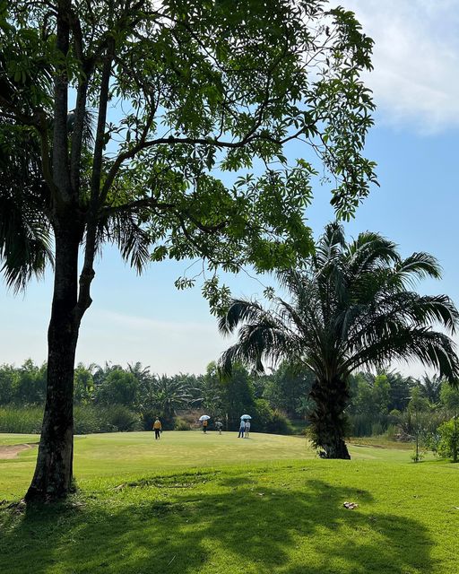 The Pine Golf Club 5 people nature tree grass and golf course