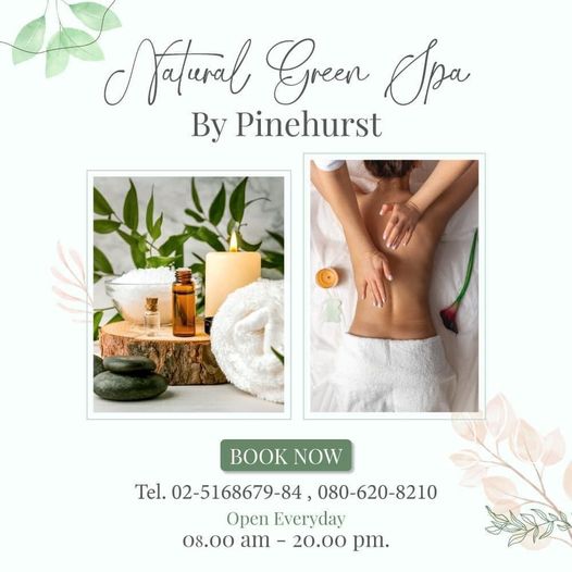 Pinehurst Golf Club amp Hotel 1 person and Natural Green Spa By Pinehurst BOOK NOW Tel 02 5168679 84 080 620 8210 Open Everyday 08 00 am 20 00 pm