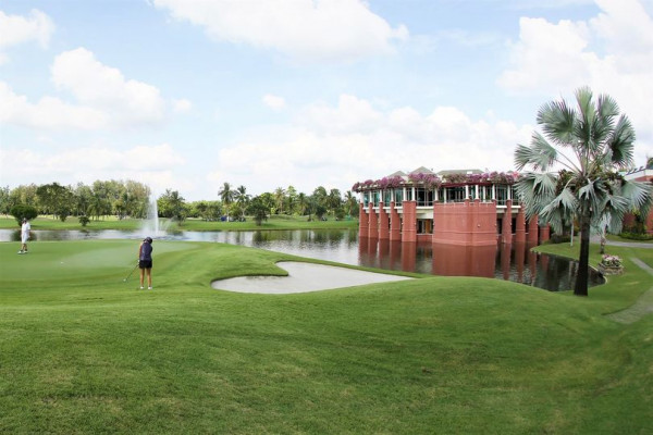 Thai Country Club 2 people and grass