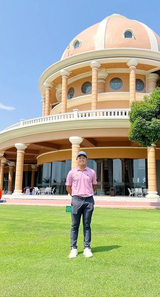 Royal Lakeside Golf Club 1 person monument and temple