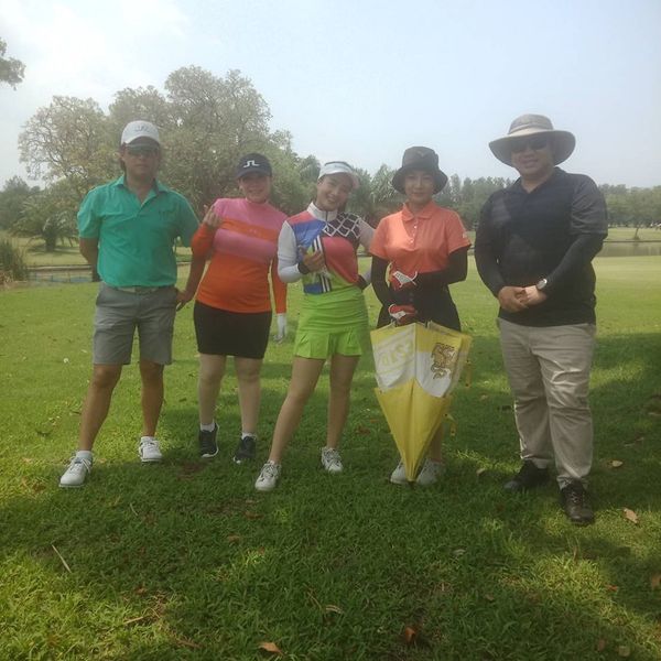 The Pine Golf Club 5 people people golfing and golf course-4