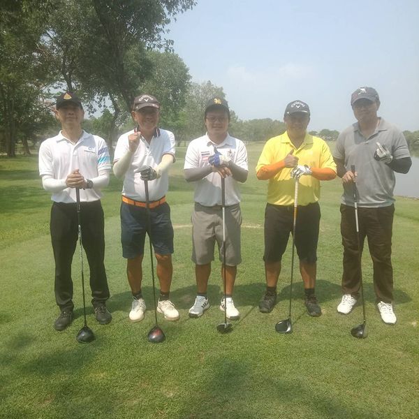 The Pine Golf Club 5 people people golfing and golf course