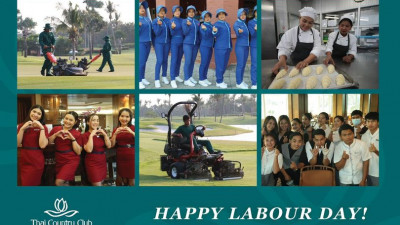 Best wishes to all the diligent staff and caddies on this Labour Day