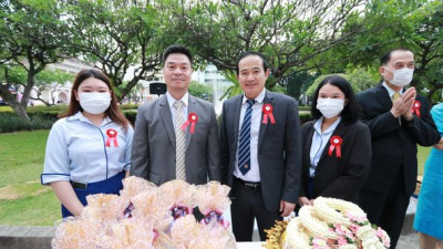 Post Event :: The Royal Bangkok Sports Club management and staff attended the merit-making ceremony on the occasion of the 130th anniversary of the Thai Red Cross Society on Wednesday, 26th April 2023.