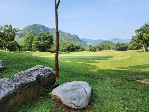 Bangpakong Riverside Country Club golf golf course and grass