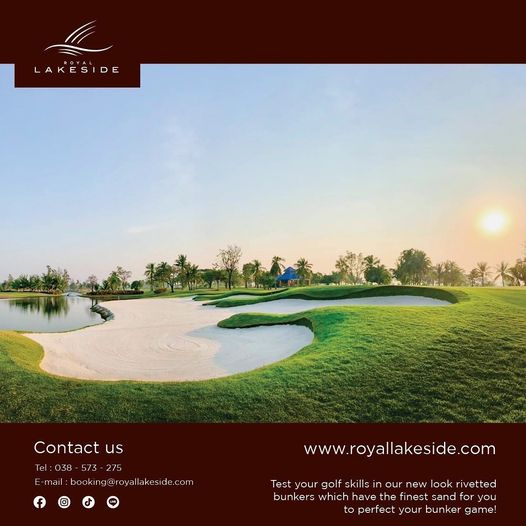 Royal Lakeside Golf Club golf golf course and LAKESIDE Contact us Tel 038 573 275 mail booking royallakeside com www royallakeside com your golf skills in ounew look rivetted bunkers which have finest sano for you to perfect your bunker game