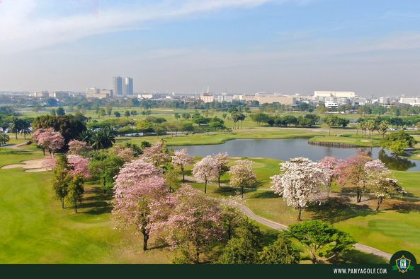 Panya Indra Golf Club golf golf course grass and lake