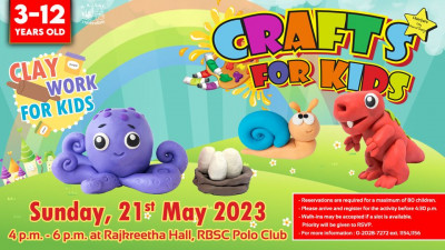 EVENT NEWS :: CRAFTS FOR KIDS IN MAY