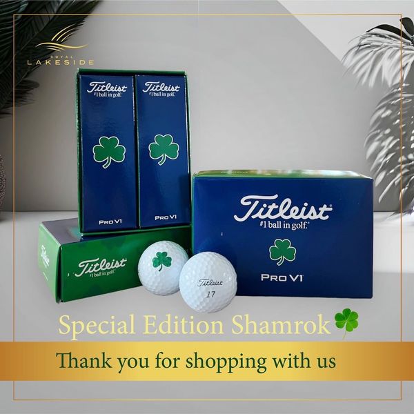 Royal Lakeside Golf Club golf and LAKESIDE Titleist Iball golf Titleist Iballingo PROV1 PRO PRO Titleist in golf 1 ball Titleist ballig ball PRO V1 Titleist 17 Special Edition Shamrok Thank you for shopping with us