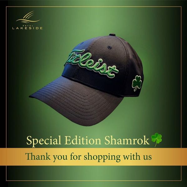 Royal Lakeside Golf Club hat and LAKESIDE Fleist Special Edition Shamrok Thank you for shopping with us