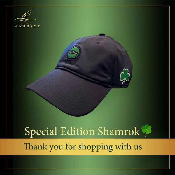 Royal Lakeside Golf Club hat and LAKESIDE Iclest Special Edition Shamrok Thank you for shopping with us