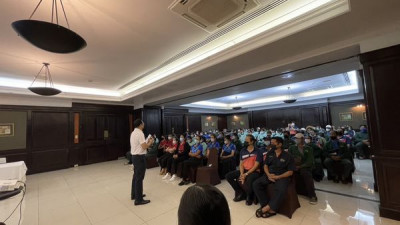 สนามกอล์ฟเดอะวินเทจคลับ จัดอบรมพนักงาน เพื่อรับมอบนโยบาย และมุ่งเน้นการทำงานให้เป็นไปตามเป้าหมายในปี 2566 นี้
