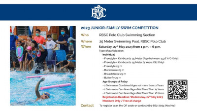 SPORTS NEWS :: 2023 JUNIOR-FAMILY SWIM COMPETITION AT POLO CLUB