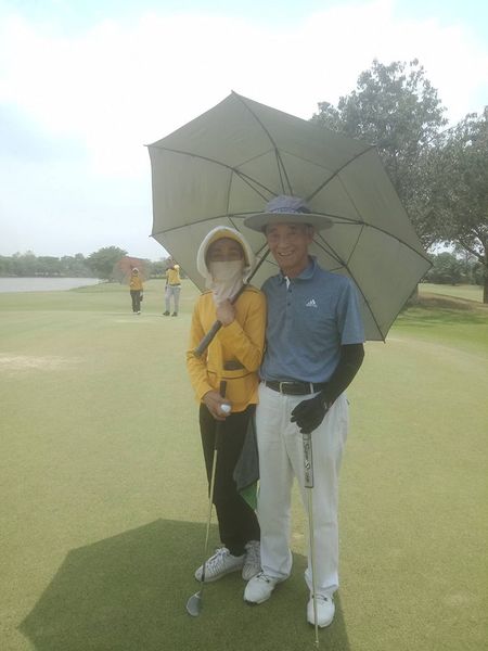 The Pine Golf Club 4 people people golfing and golf course-3