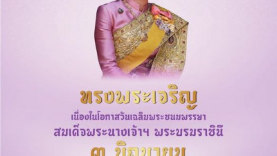 เนื่องในโอกาสวันเฉลิมพระชนมพรรษา