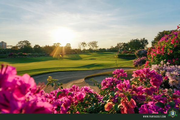 Panya Indra Golf Club golf golf course nature and twilight