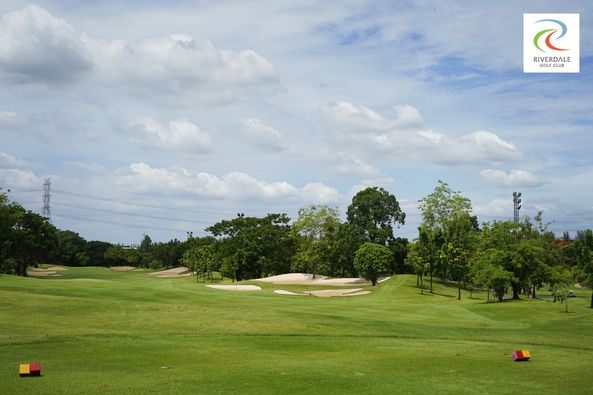 Riverdale Golf Club golf golf cart golf course and text-3