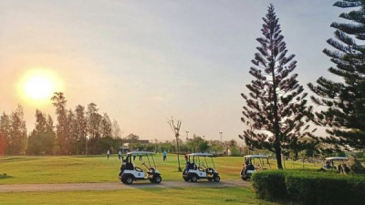 Good morning at Bangpakong Riverside Country Club