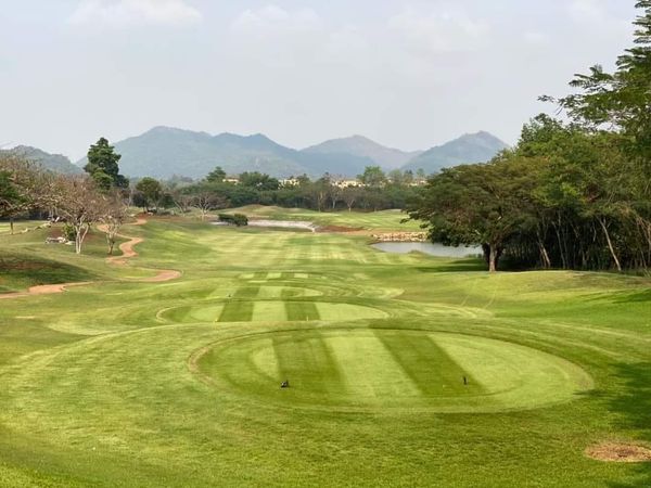 Bangpakong Riverside Country Club golf grass and golf course