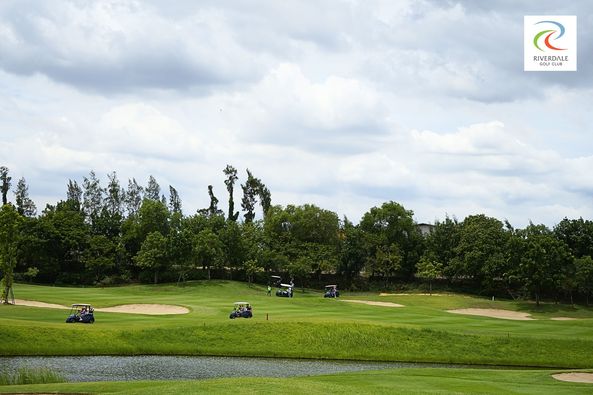 Riverdale Golf Club golf golf cart golf course and text-3