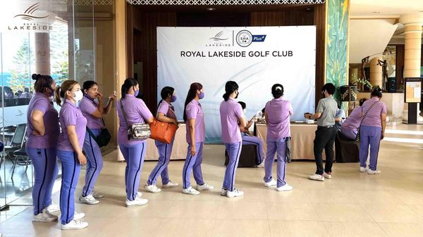 Royal Lakeside Golf Club 10 people hospital and text