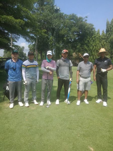 The Pine Golf Club 6 people people golfing and golf course-3