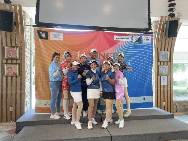 Bangpakong Riverside Country Club 8 people bangs and text