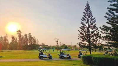 Good morning at Bangpakong Riverside Country Club