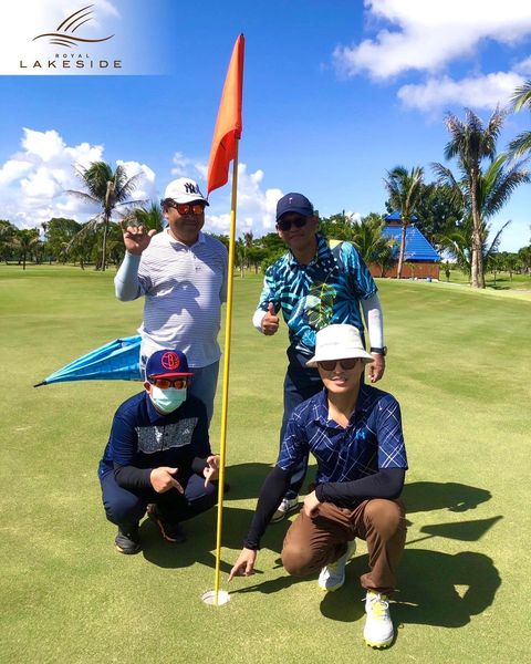 Royal Lakeside Golf Club 4 people people golfing golf course and LAKESIDE Y