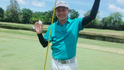 Congratulations to Mr. TONG YONG SOH, who recently made a hole-in-one on hole #8 today 163 yards by Iron7.