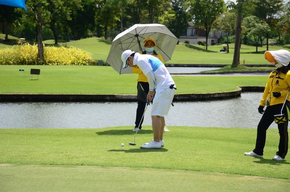 The Royal Golf amp Country Club 2 people people golfing golf cart and golf course