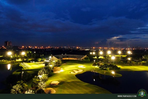 Panya Indra Golf Club golf golf cart twilight and golf course-3