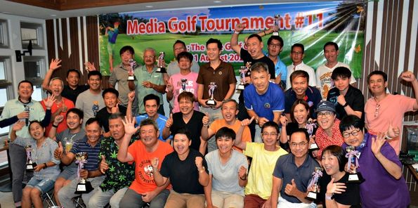 The Pine Golf Club 5 people people smiling and text