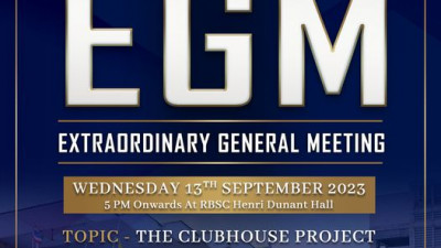 ANNOUNCEMENT:: The Club’s Extraordinary General Meeting (EGM)