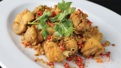 Stir Fried Domestic Fowl with Himalayan Sal