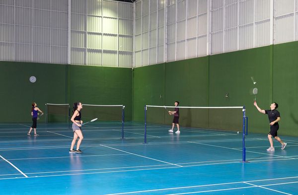 Thana City Country Club nbsp 4 people people playing voleyball and people playing tennis