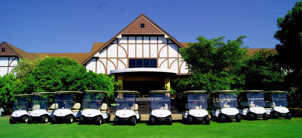 The Vintage Club nbsp 1 person golfing golf cart and golf course