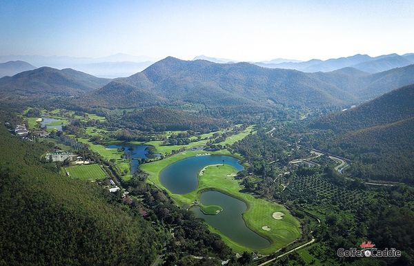 Alpinegolfresort Chiangmai mountain and lake