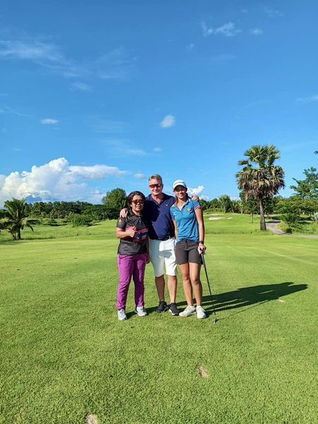 สนามกอล์ฟหริภุญชัย กอล์ฟคลับ nbsp 3 people people golfing and golf course