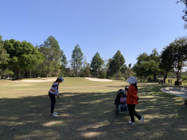 Lanna Golf Club 3 people people standing and grass
