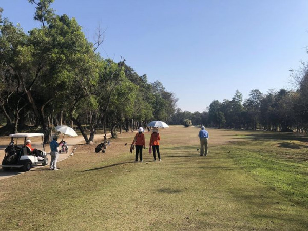 Lanna Golf Club 6 people people standing tree and grass